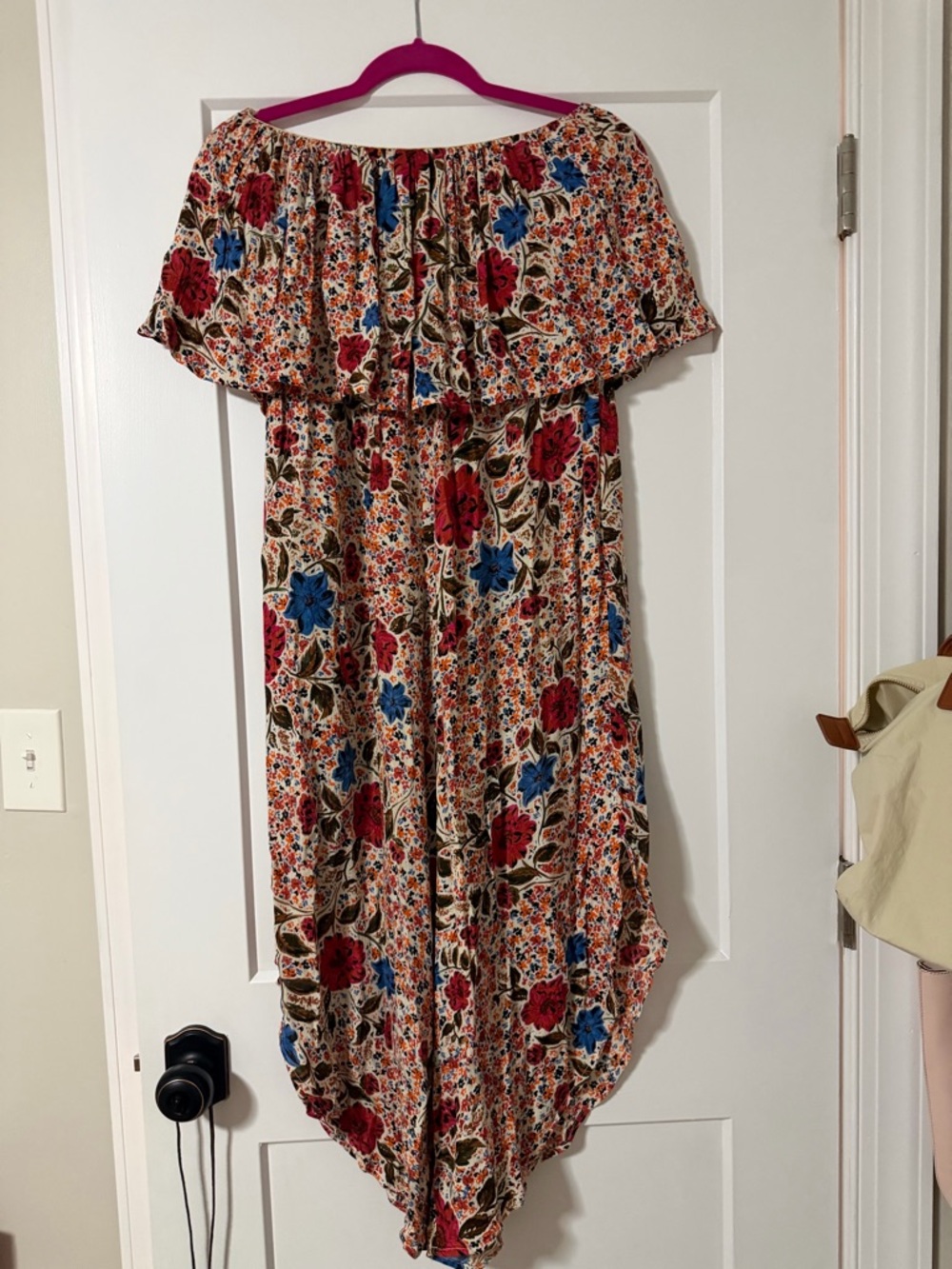O'Neill Floral Strapless Pantsuit Romper